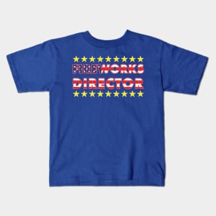 Fireworks Director Kids T-Shirt